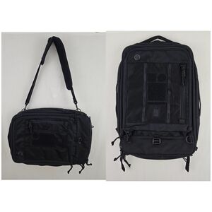 Topo Designs 30L Global Travel Black Backpack Messenger